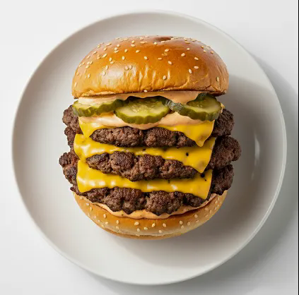 Mega Triple Burger 
