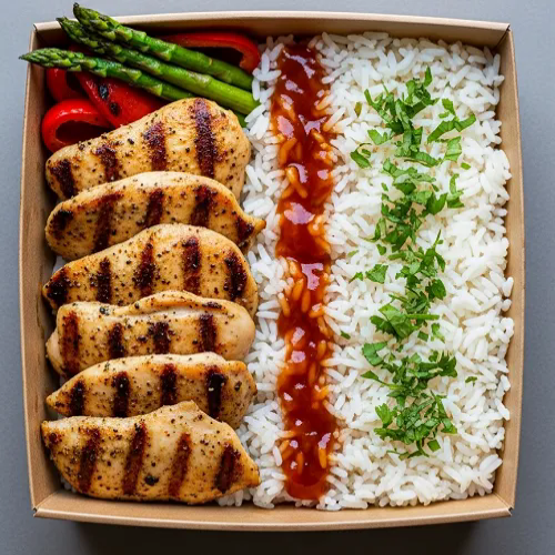 Chicken Tikka Rice Box 