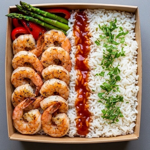 Prawn Rice Box 
