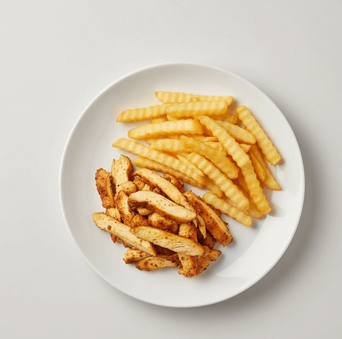 Large Chips & Cheese Chicken Shawarma & Donner 