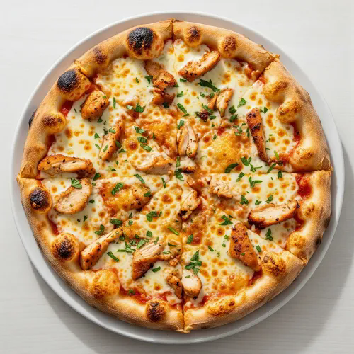 Indian ( Spicy Chicken ) Pizza 