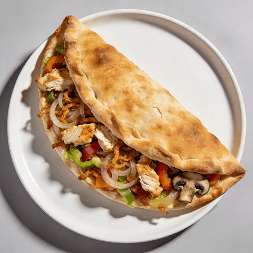 Chicken Korma Calzone 