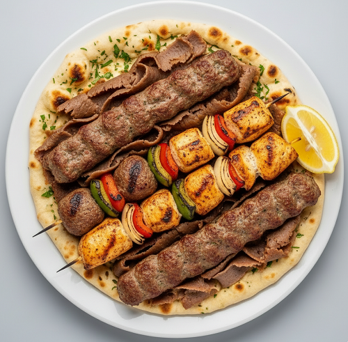King Naan Mixed Kebab 